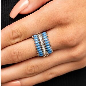 Cinematic Couture Blue Ring